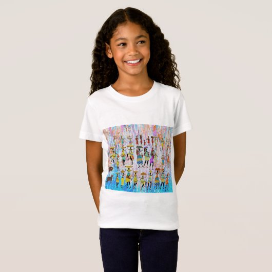 African Village T-shirt (Voorkant volledig)