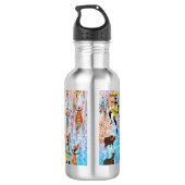 African Village Waterfles (Achterkant)