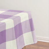 African Violet Gingham/Buffalo Check Tablecloth Tafelkleed (Voorbeeld)