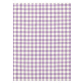 African Violet Gingham Pattern Check Tablecloth Tafelkleed (Voorkant)