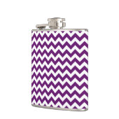 African Violet Safari Chevron Heupfles (Links)