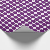 African Violet Safari Dot Cadeaupapier (Hoek)
