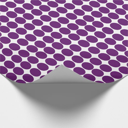 African Violet Safari Dot Cadeaupapier (Hoek)