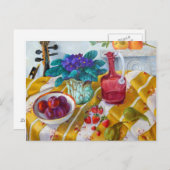 African Violets 2012 Briefkaart (Voorkant / Achterkant)