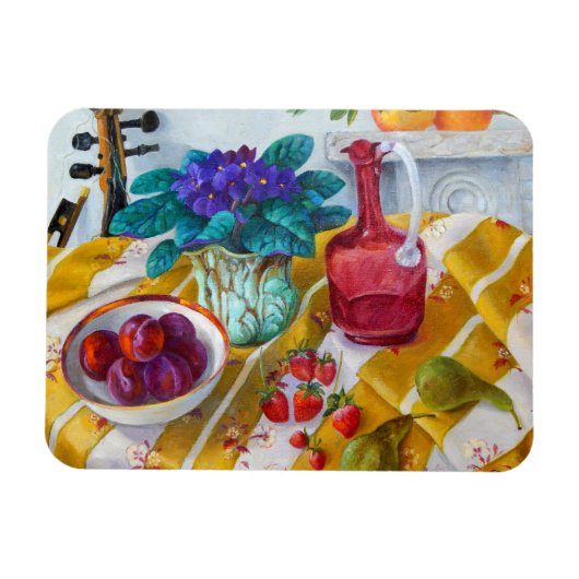 African Violets 2012 Magneet (Horizontaal)