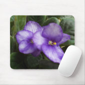 African Violets Mousepad Muismat (Met muis)