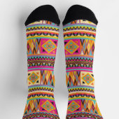 African Wax Print Africa United UNIA Afri Socks Sokken (Top)