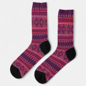 African Wax Print Africa United UNIA Afri Socks Sokken (Links)