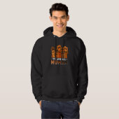 African We Are All Human Melanin Pride Black Histo Hoodie (Voorkant volledig)