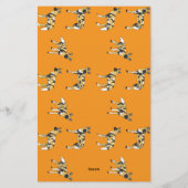 African Wild Dogs Briefpapier (Achterkant)