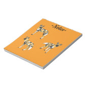 African Wild Dogs Notitieblok (Linkerzijde)