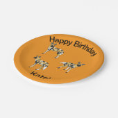 African Wild Dogs Papieren Bordje (Gekanteld)