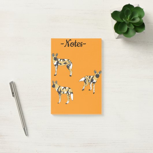 African Wild Dogs Post-it® Notes (Kantoor)
