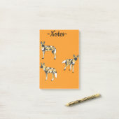 African Wild Dogs Post-it® Notes (Op bureau)