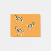 African Wild Dogs Post-it® Notes (Voorkant)