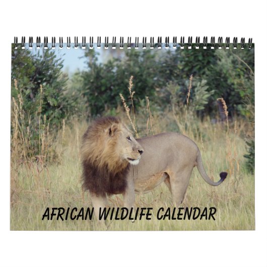 AFRICAN WILDLIFE CALENDAR KALENDER (Hoes)