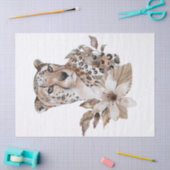 African Wildlife Cheetah Portret Theme Tissuepapier (Craft)