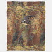 African Wildlife Oryx Antelope Sand Dune Savannah Fleece Deken (Voorkant)