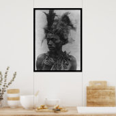 African Witch Doctor 1920 Poster (Keuken)