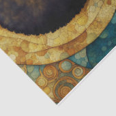 African Woman and Ketting Decoupage Tissue Paper Tissuepapier (Detail)