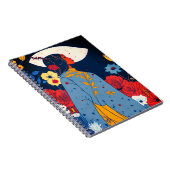 African Woman Boho Art Notitieboek (Rechterzijde)