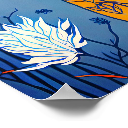 African Woman Boho Art Poster (Hoek)