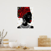 African Women Poster Kunst (Keuken)