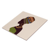 African women tegeltje (Zijkant)