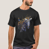 African Zebra Graphic T-shirt (Voorkant)