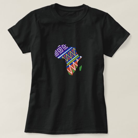 African Zest Dames T-Shirt (Design voorkant)