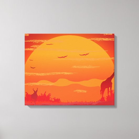 Africana Canvas Afdruk (Voorkant)