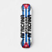 AFRICANA JMT CUBA 7 3/4-inch skateboard deck (Voorkant)
