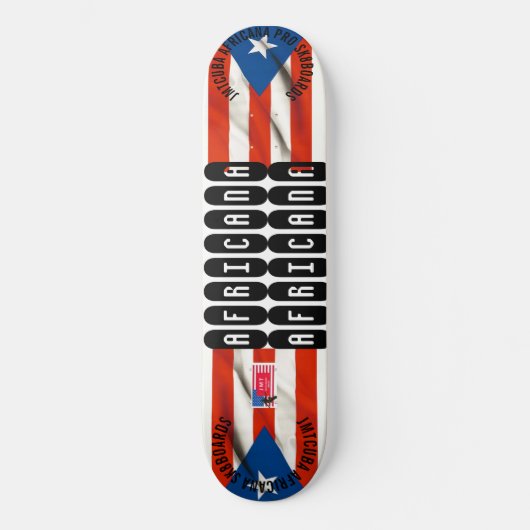 AFRICANA JMT CUBA 8 1/4" Skateboard Deck (Voorkant)
