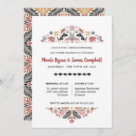 Africana | Modern Ankara Kente Oefen Dinner Kaart