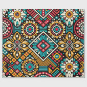 Africana Vibrance Essence Cadeaupapier (Vlak)