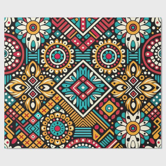 Africana Vibrance Essence Cadeaupapier (Vlak)