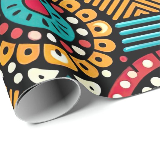 Africana Vibrance Essence Cadeaupapier (Rol Hoek)