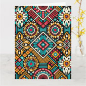 Africana Vibrance Essence Kaart (Gele Bloem)