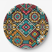 Africana Vibrance Essence Papieren Bordje (Voorkant)