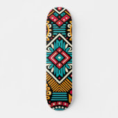 Africana Vibrance Essence Persoonlijk Skateboard (Voorkant)