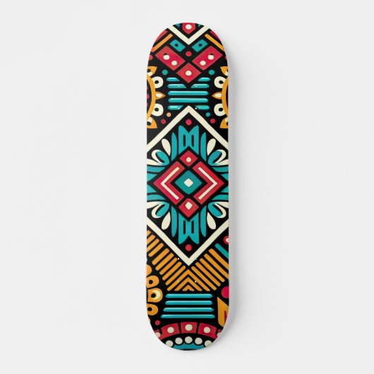 Africana Vibrance Essence Persoonlijk Skateboard (Voorkant)