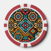 Africana Vibrance Essence Poker Chips (Voorkant)
