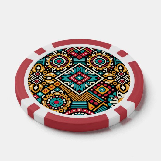 Africana Vibrance Essence Poker Chips (Enkel)