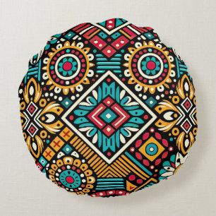 Africana Vibrance Essence Rond Kussen