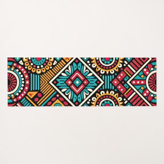 Africana Vibrance Essence Yogamat (Achterkant (horizontaal))