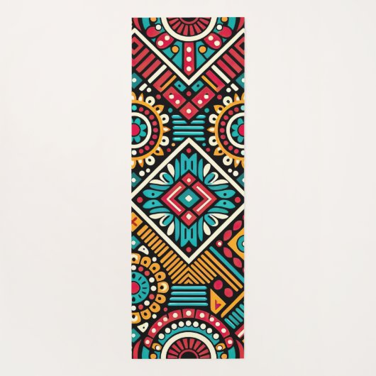 Africana Vibrance Essence Yogamat (Achterkant)