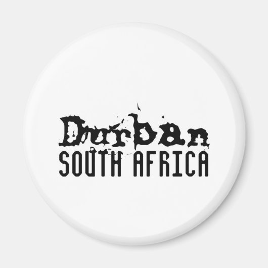 Africankoko Custom Collectie(Durban, Zuid-Afrika) Magneet (Voorkant)