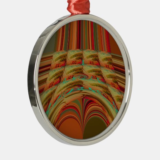 AfricaTradition Hakuna Matata Mountain Ethnic Moti Metalen Ornament (Rechts)