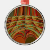 AfricaTradition Hakuna Matata Mountain Ethnic Moti Metalen Ornament (Voorkant)