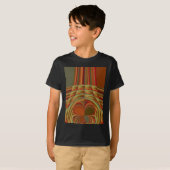 AfricaTradition Hakuna Matata Mountain Ethnic Moti T-shirt (Voorkant volledig)